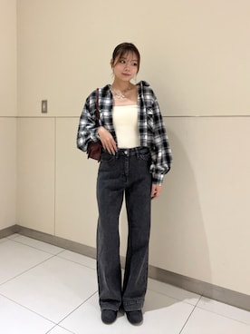 「FREE'S MART（フリーズマート）のアイテム」を使った、misakiさん（レディース・163cm）の秋コーディネート