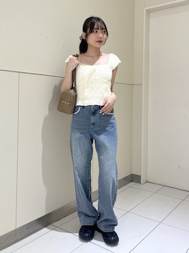 「FREE'S MART（フリーズマート）のアイテム」を使った、misakiさん（レディース・163cm）の春コーディネート