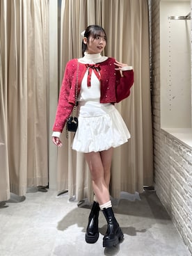 misakiさん（レディース・163cm）の冬コーディネート