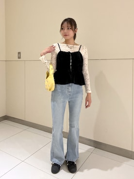 misakiさん（骨格ナチュラル・レディース・163cm）の秋コーディネート