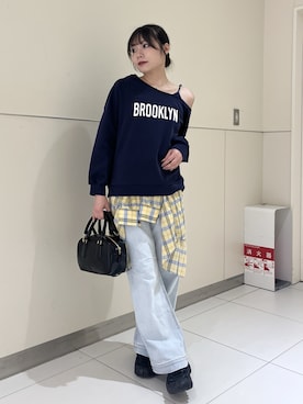 misakiさん（レディース・163cm）の春コーディネート