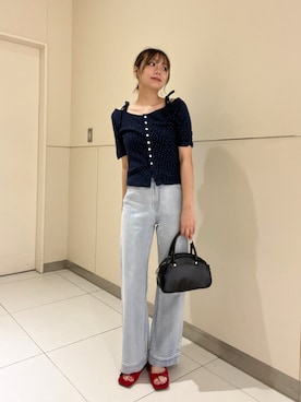 「FREE'S MART（フリーズマート）のアイテム」を使った、misakiさん（骨格ナチュラル・レディース・163cm）の夏コーディネート