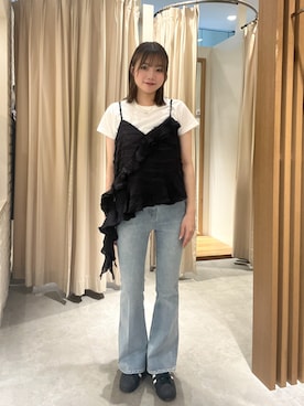 「FREE'S MART（フリーズマート）のアイテム」を使った、misakiさん（骨格ナチュラル・レディース・163cm）の夏コーディネート