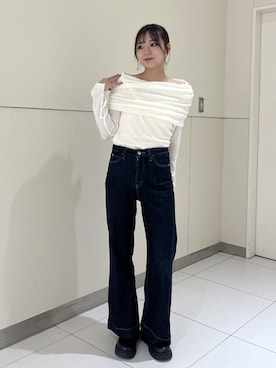 「FREE'S MART（フリーズマート）のアイテム」を使った、misakiさん（レディース・163cm）の秋コーディネート