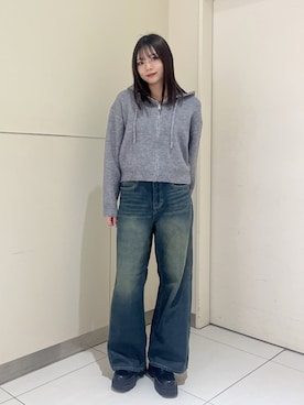 「骨格ナチュラル」｜misakiさん（レディース・163cm）の冬コーディネート