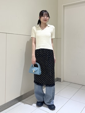 「FREE'S MART（フリーズマート）のアイテム」を使った、misakiさん（レディース・163cm）の春コーディネート