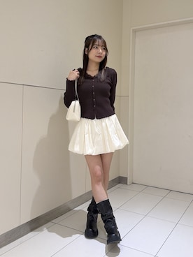 「FREE'S MART（フリーズマート）のアイテム（バッグ）」を使った、misakiさん（レディース・163cm）の秋コーディネート