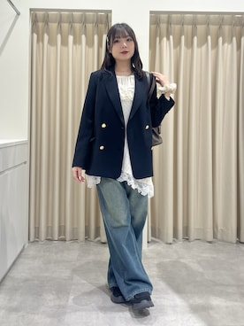 misakiさん（レディース・163cm）の春コーディネート