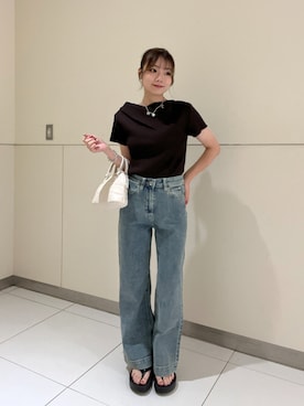 「骨格ナチュラル」｜misakiさん（レディース・163cm）の夏コーディネート