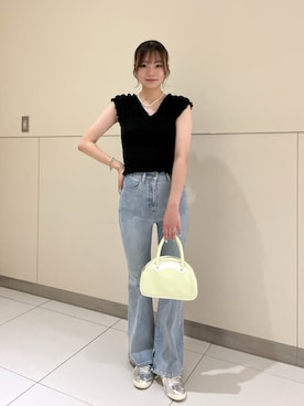 「FREE'S MART（フリーズマート）のアイテム」を使った、misakiさん（骨格ナチュラル・レディース・163cm）の夏コーディネート