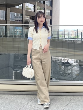 「FREE'S MART（フリーズマート）のアイテム」を使った、misakiさん（レディース・163cm）の春コーディネート