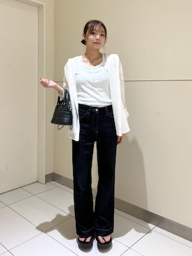 「FREE'S MART（フリーズマート）のアイテム」を使った、misakiさん（レディース・163cm）の夏コーディネート