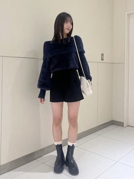 misakiさん（骨格ナチュラル・レディース・163cm）の冬コーディネート