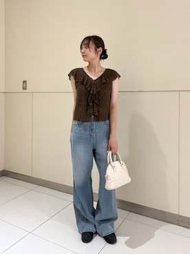 「骨格ナチュラル」｜misakiさん（レディース・163cm）の夏コーディネート