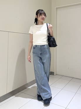 「FREE'S MART（フリーズマート）のアイテム」を使った、misakiさん（レディース・163cm）の春コーディネート