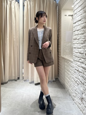 misakiさん（レディース・163cm）の春コーディネート