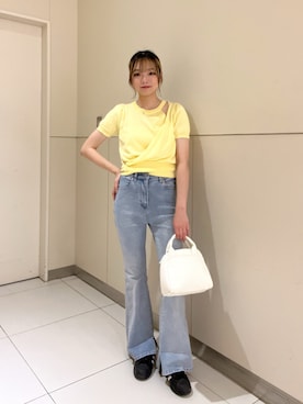 「FREE'S MART（フリーズマート）のアイテム」を使った、misakiさん（骨格ナチュラル・レディース・163cm）の夏コーディネート