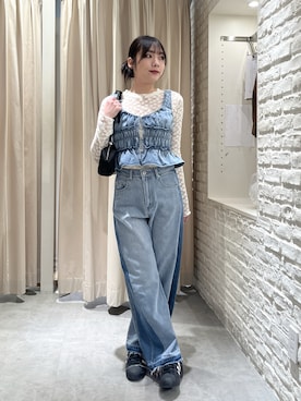 misakiさん（レディース・163cm）の春コーディネート