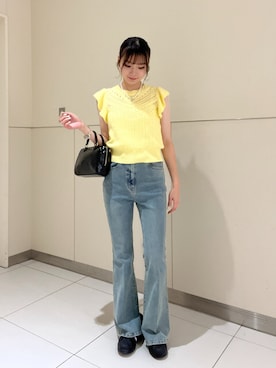 「FREE'S MART（フリーズマート）のアイテム」を使った、misakiさん（骨格ナチュラル・レディース・163cm）の夏コーディネート