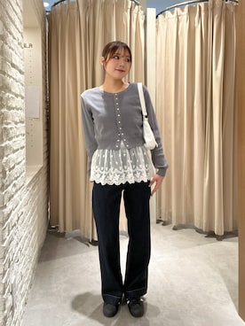 misakiさん（骨格ナチュラル・レディース・163cm）の秋コーディネート