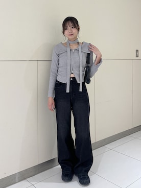 「FREE'S MART（フリーズマート）のアイテム」を使った、misakiさん（レディース・163cm）の秋コーディネート