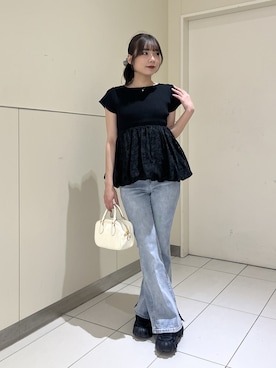 「FREE'S MART（フリーズマート）のアイテム」を使った、misakiさん（レディース・163cm）の春コーディネート