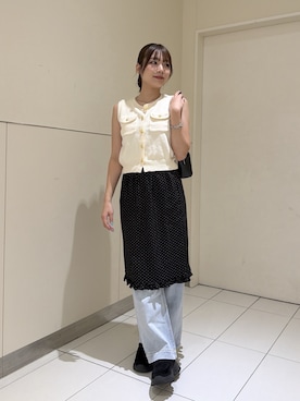 「FREE'S MART（フリーズマート）のアイテム」を使った、misakiさん（レディース・163cm）の夏コーディネート