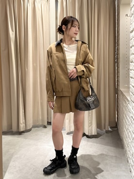 misakiさん（骨格ナチュラル・レディース・163cm）の秋コーディネート