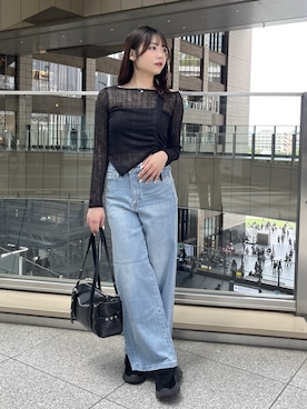 misakiさん（レディース・163cm）の春コーディネート
