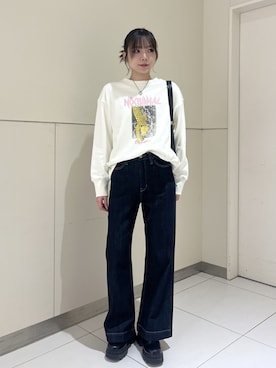 misakiさん（レディース・163cm）の冬コーディネート