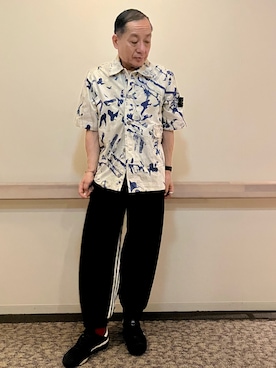 「アイテム（ジャケット/アウター）」を使った、Syamamさん（メンズ・168cm）の夏コーディネート