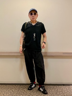 Y-3 トラックパンツ DIR EN GREY 京 着用 Y-3 ENGINEERED 3-STRIPES STRAIGHT LEG TRACK PANTS トラック