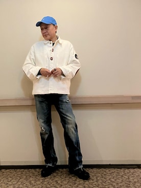 「POLO RALPH LAUREN（ポロ ラルフ ローレン）のアイテム」を使った、Syamamさん（メンズ・168cm）の秋コーディネート