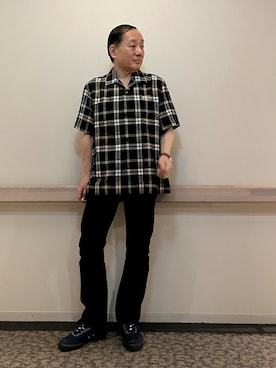 Sacai サカイ 22-05989 Glencheck Mix Shirt Sacai（サカイ）の「＜sacai（サカイ）＞ グレンチェック