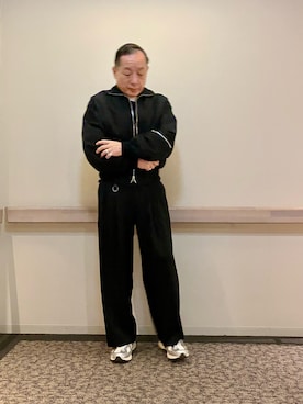 「アイテム（ミリタリージャケット）」を使った、Syamamさん（メンズ・168cm）の秋コーディネート