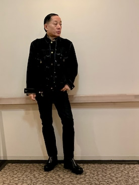 「Sacai（サカイ）のアイテム」を使った、Syamamさん（メンズ・168cm）の秋コーディネート