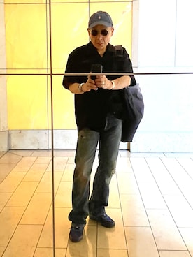 「N.HOOLYWOOD（N.ハリウッド）のアイテム」を使った、Syamamさん（メンズ・168cm）の夏コーディネート