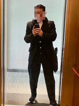 COMME des GARCONS HOMME DEUXのテーラードジャケットを使った