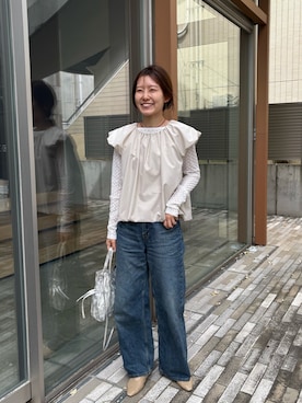 idate_159cmさん（レディース・159cm）の春コーディネート