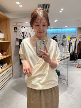 idate_159cmさん（骨格ナチュラル・レディース・159cm）の秋コーディネート