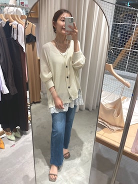 「SHENERY（シーナリー）のアイテム」を使った、idate_159cmさん（骨格ナチュラル・レディース・159cm）の夏コーディネート