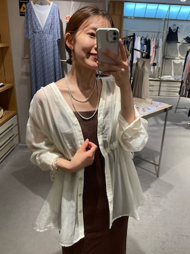 idate_159cmさん（骨格ナチュラル・レディース・159cm）の夏コーディネート