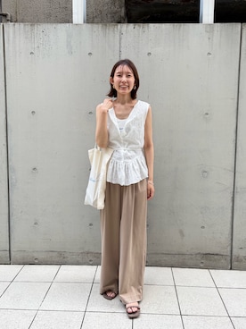 idate_159cmさん(レディース・159cm)の夏コーディネート