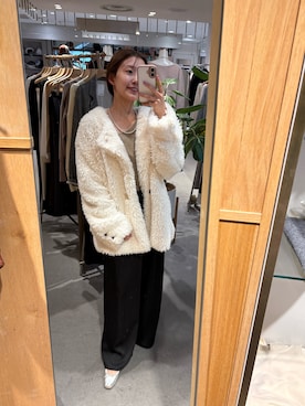 「アイテム（アクセサリー）」を使った、idate_159cmさん（レディース・159cm）の秋コーディネート