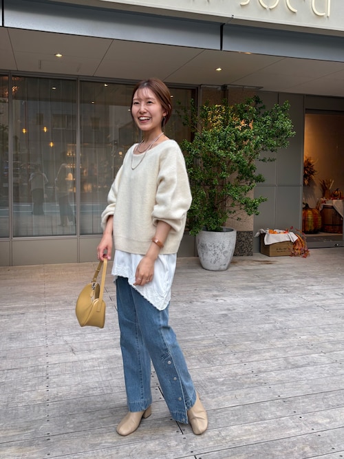 セール】ファーウールオフショルニット（ニット/セーター）｜SHENERY