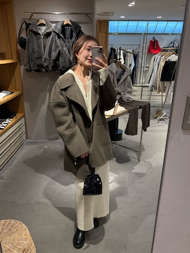 idate_159cmさん（レディース・159cm）の冬コーディネート