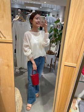 idate_159cmさん（骨格ナチュラル・レディース・159cm）の夏コーディネート