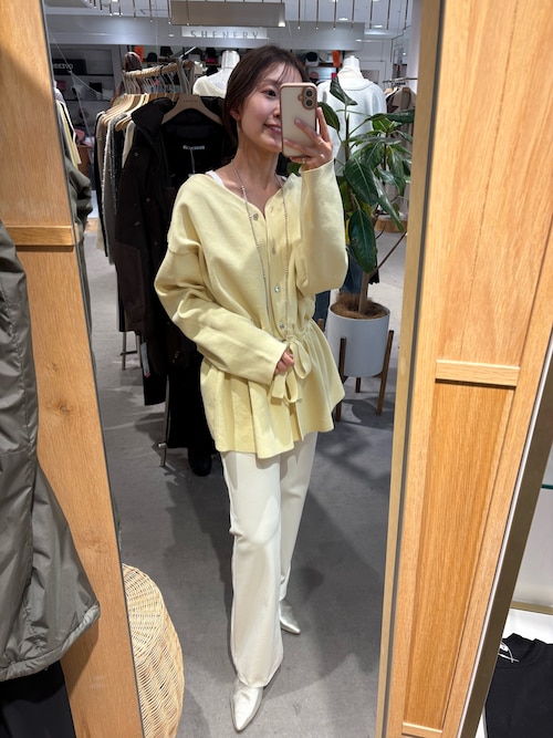 SHENERY（シーナリー） カーディガン 3WAYペプラムカーディガン