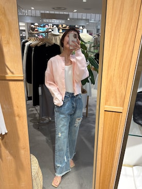 「SHENERY（シーナリー）のアイテム」を使った、idate_159cmさん（レディース・159cm）の春コーディネート