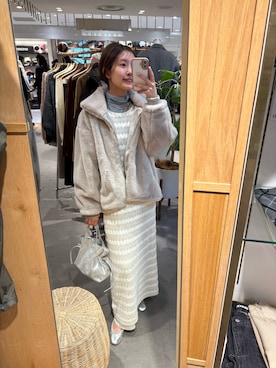 idate_159cmさん(レディース・159cm)の冬コーディネート